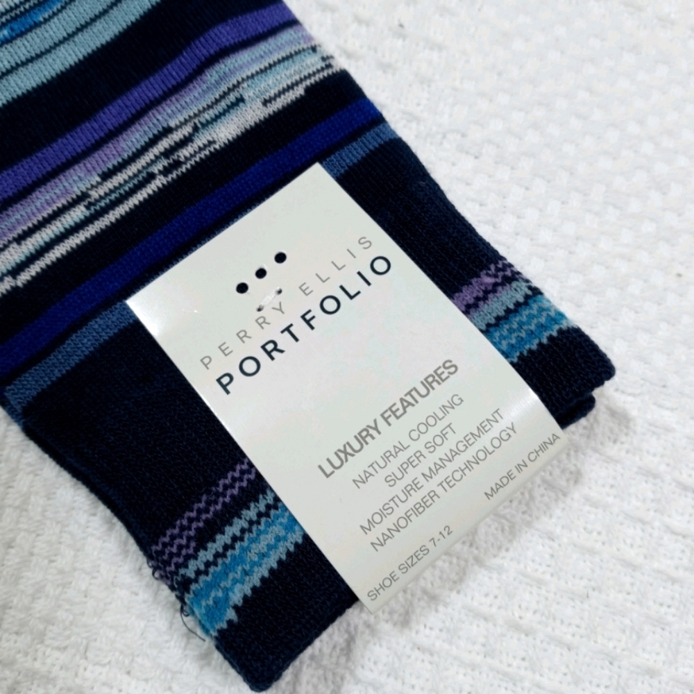 Perry Ellis Portfolio Casual Socks B2 - Picture 2 of 3